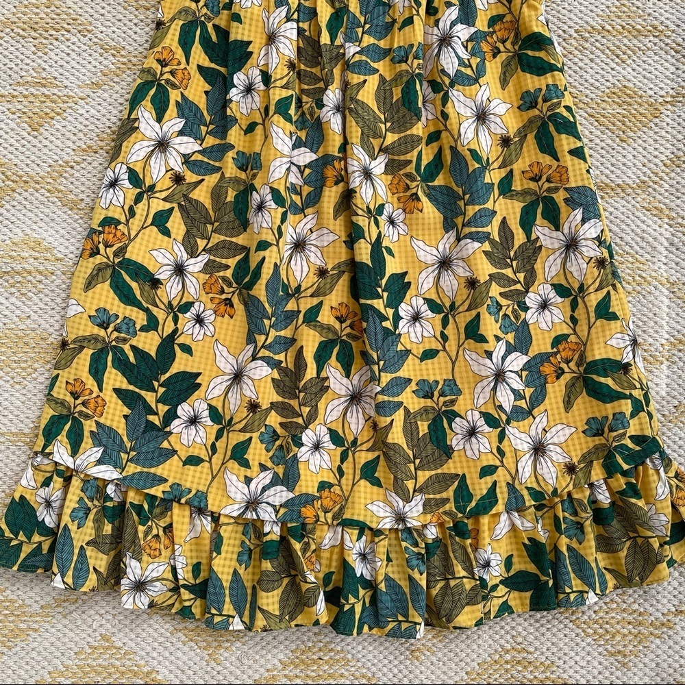 Who what wear yellow floral dress - Picture 2 of 11